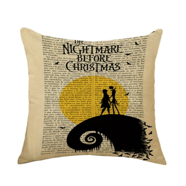 Skull Cushion 18'' Cover Throw Pillow Polyester Sofa Home Case Decor Waist Skull Cushion 18'' Cover Throw Pillow Polyester Sofa Home Case Decor Waist